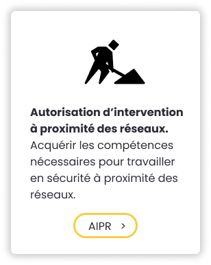 Carte formation AIPR (1) Carte à la formation AIPR