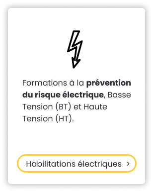 Carte formation électricité Carte formation électricité
